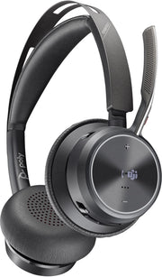 Hp poly voyager focus 2 microsoft teams certified usb-c-c headset +usb-c/a adapter +charging stand - 9T9J6AA#AC3
