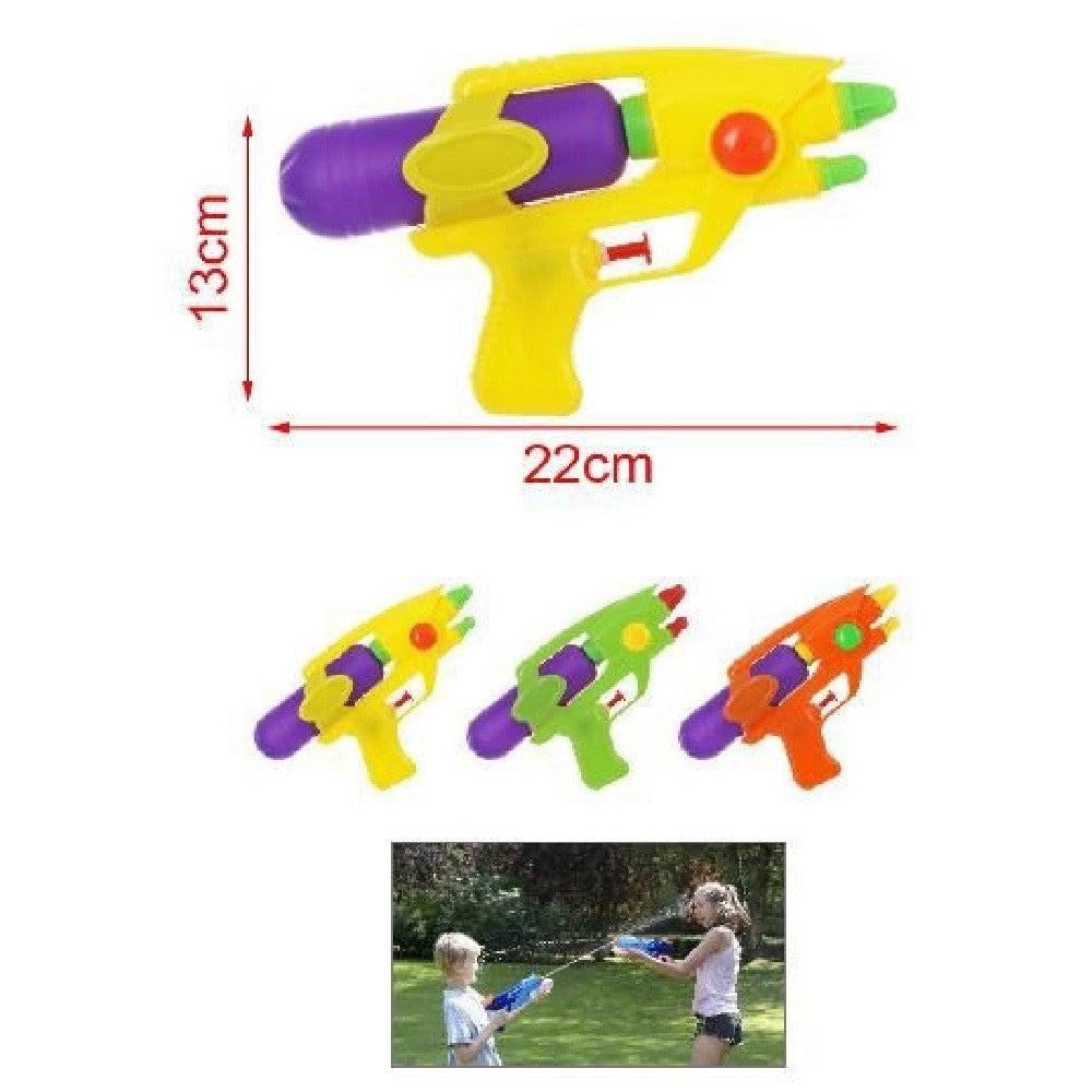 Trade Shop - Pistola Acqua 22x13cm Con Serbatoio 200ml Gioco Bambini Colori Assortiti 2904363 -