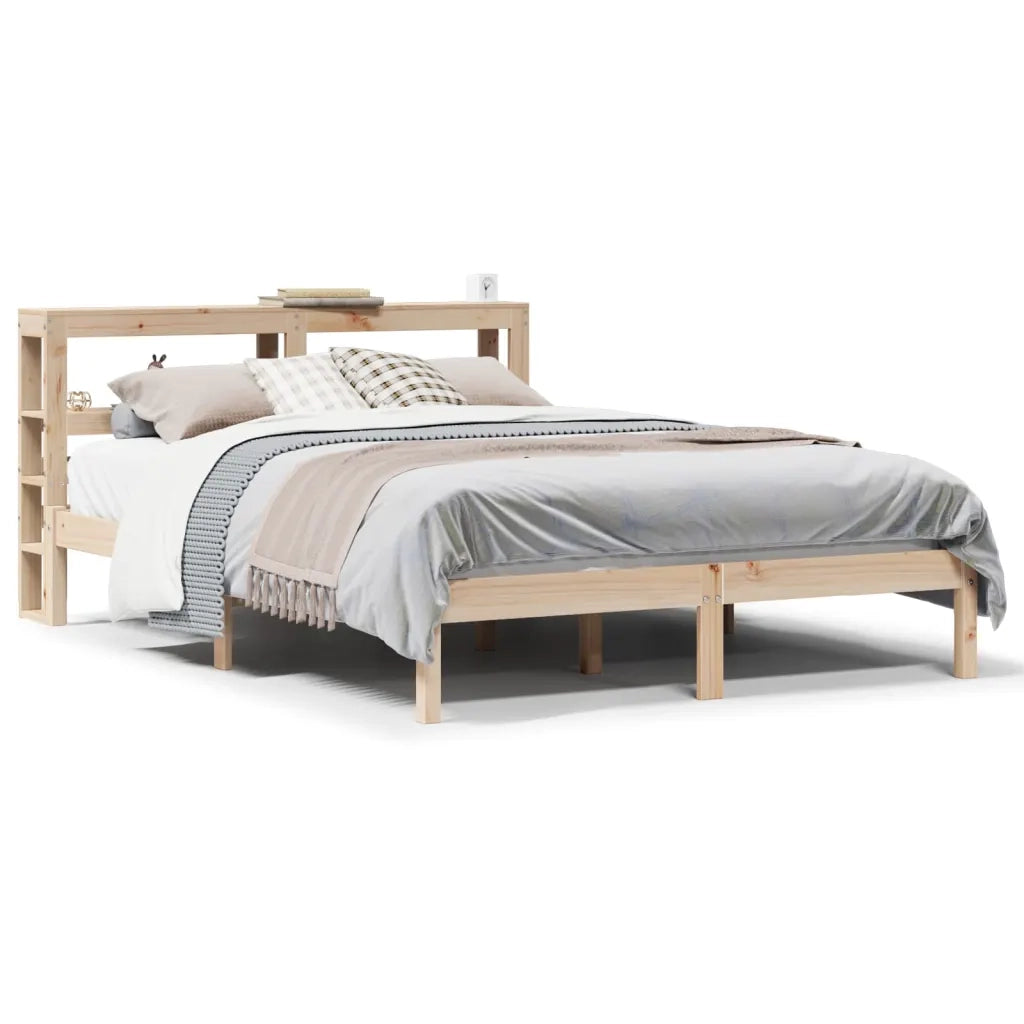 vidaXL Letto senza Materasso 140x200 cm in Legno Massello di Pino
