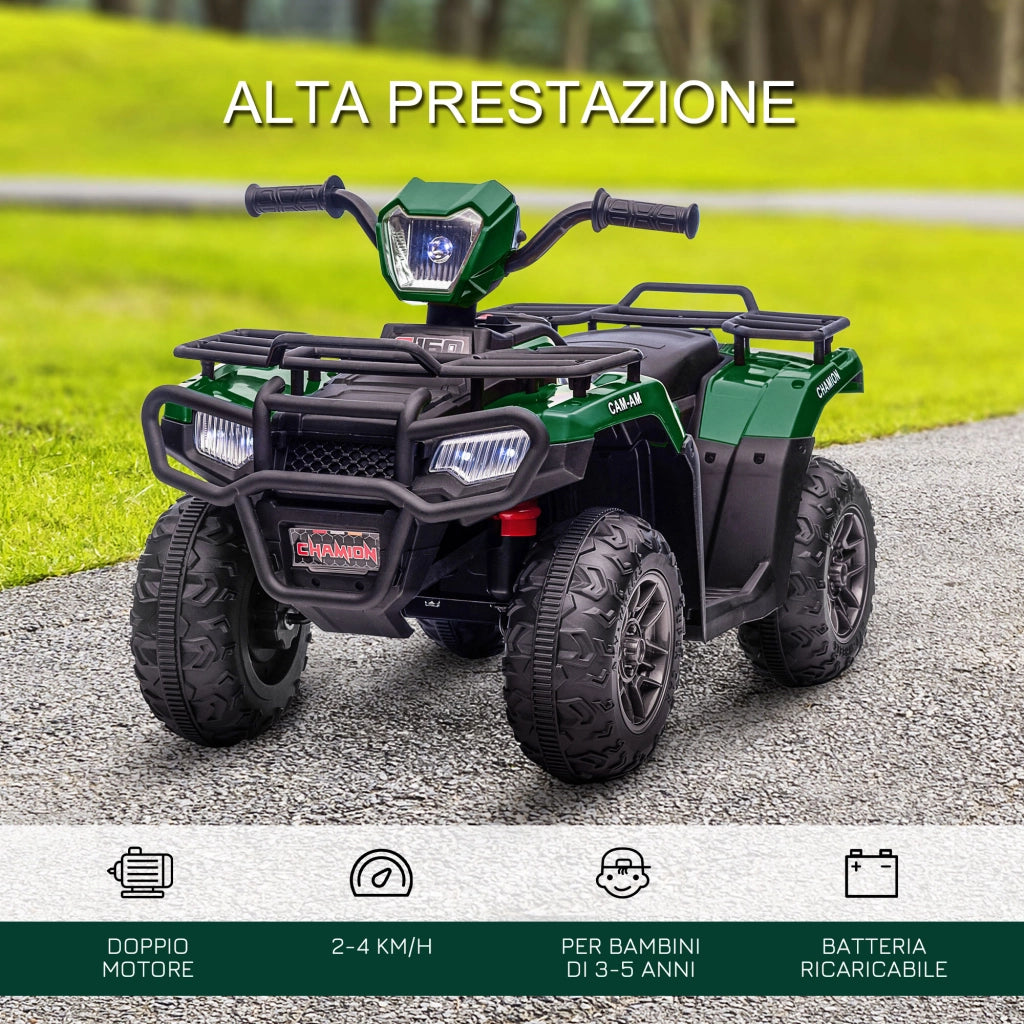 Quad per Bambini con Luci LED ¨C zephmum ¨C 88x45x50 cm