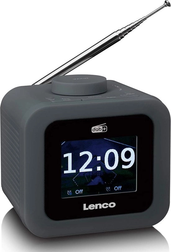 Radio con display a color TFT e PLL FM, 2 watt RMS, 40 canali selezionabili - Funzione di allarme e modalità di sonno