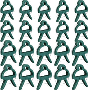 Clips per piante 100 pezzi clip per piante in 2 misure verde - Clip per piante in plastica per pomodori, rose e zucchine