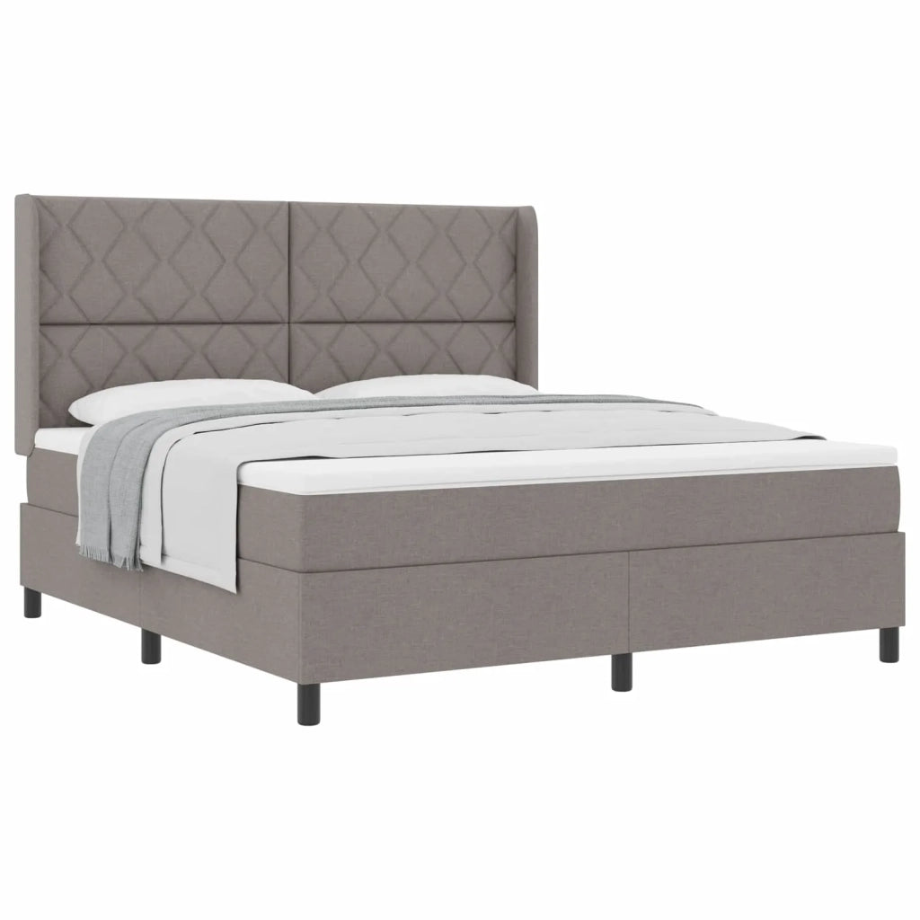 Letto a molle con testiera Talpa 180 x 200 cm Tessuto 3340645