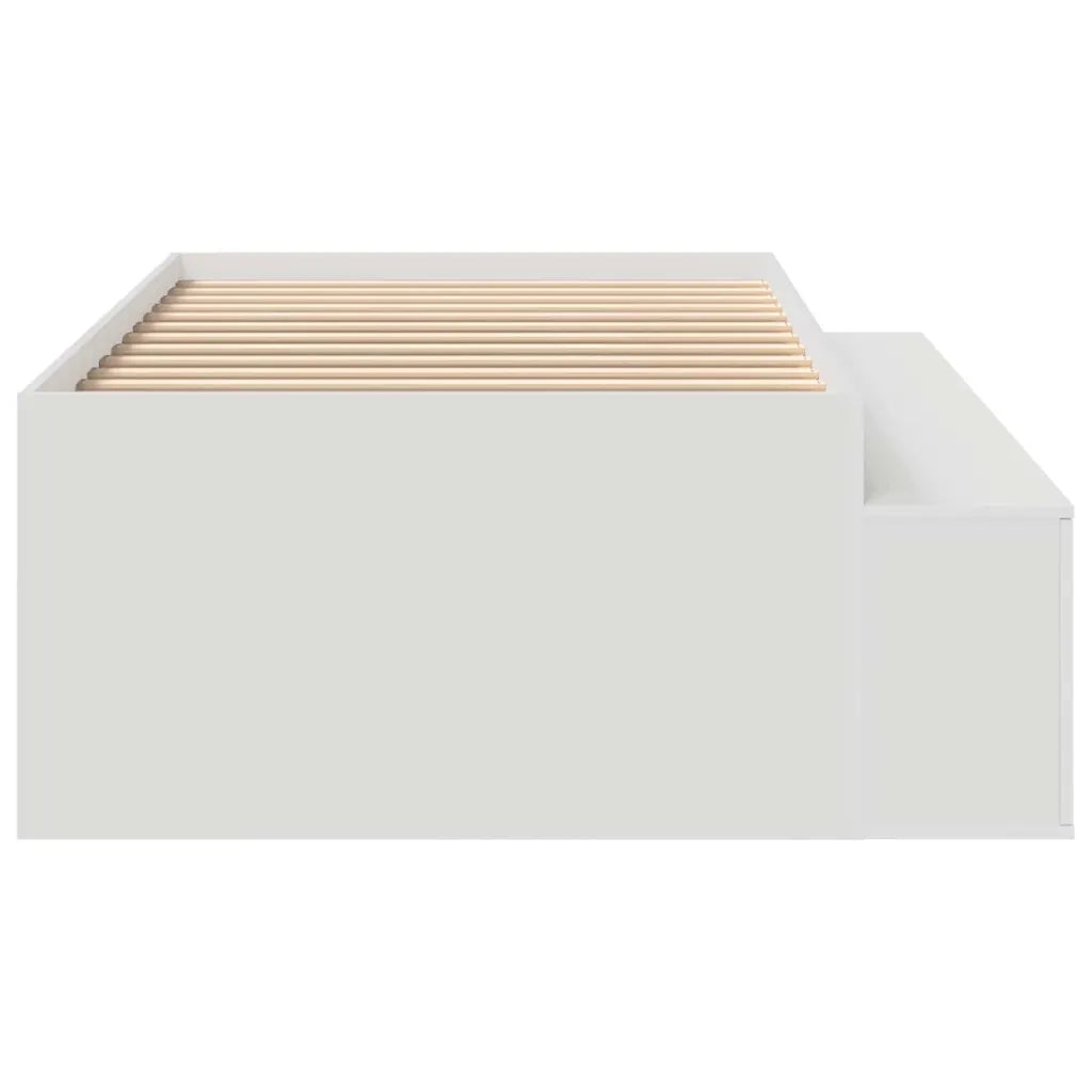 Struttura del letto Bianco 80 x 200 cm Legno multistrato 3335197