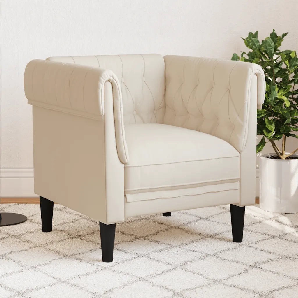 Divano Sedia-Poltrona Chesterfield in Lino