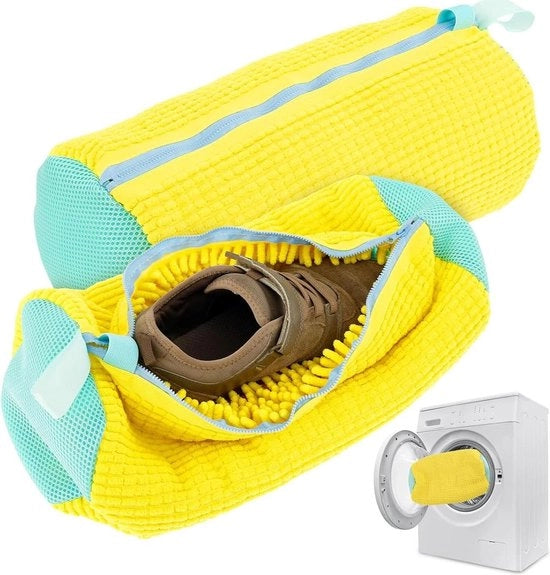 Set di protezione per scarpe da tennis - Pacchetto da 2 - Protezione per scarpe da tennis e sacchetto per lavatrice.