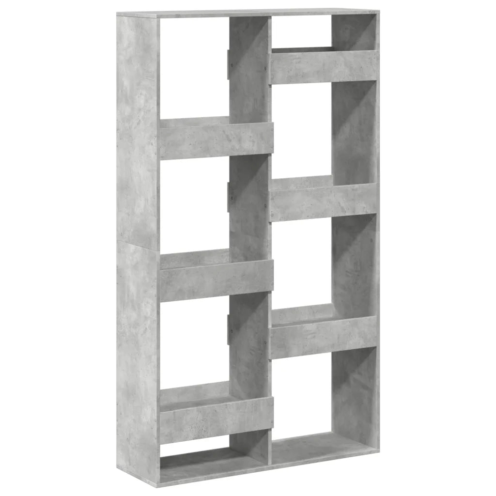 vidaXL Divisorio Grigio Cemento 100x33x175 cm in Truciolato