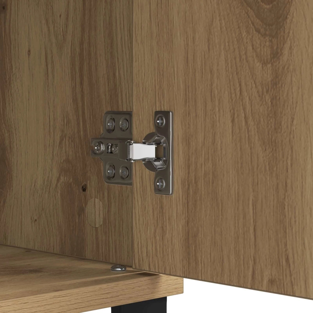 Credenza | Madia | Buffet da pranzo | Armadio da pranzo con cassetto Rovere artigianale 60 x 35 x 70 cm