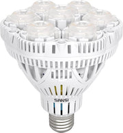 Lampada a LED per Piante, Spettro Completo E27 - Luce di Crescita per Piante da Interno, Giardino e Colture Idroponiche - Ø11.5 * 13.3cm