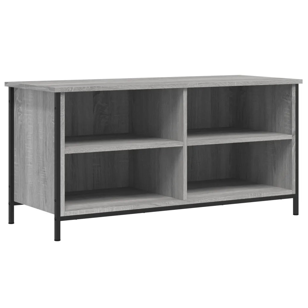 Mobile Porta TV-Mobile per TV-Credenza TV Grigio Sonoma 100x40x50 cm in Legno Multistrato 638322