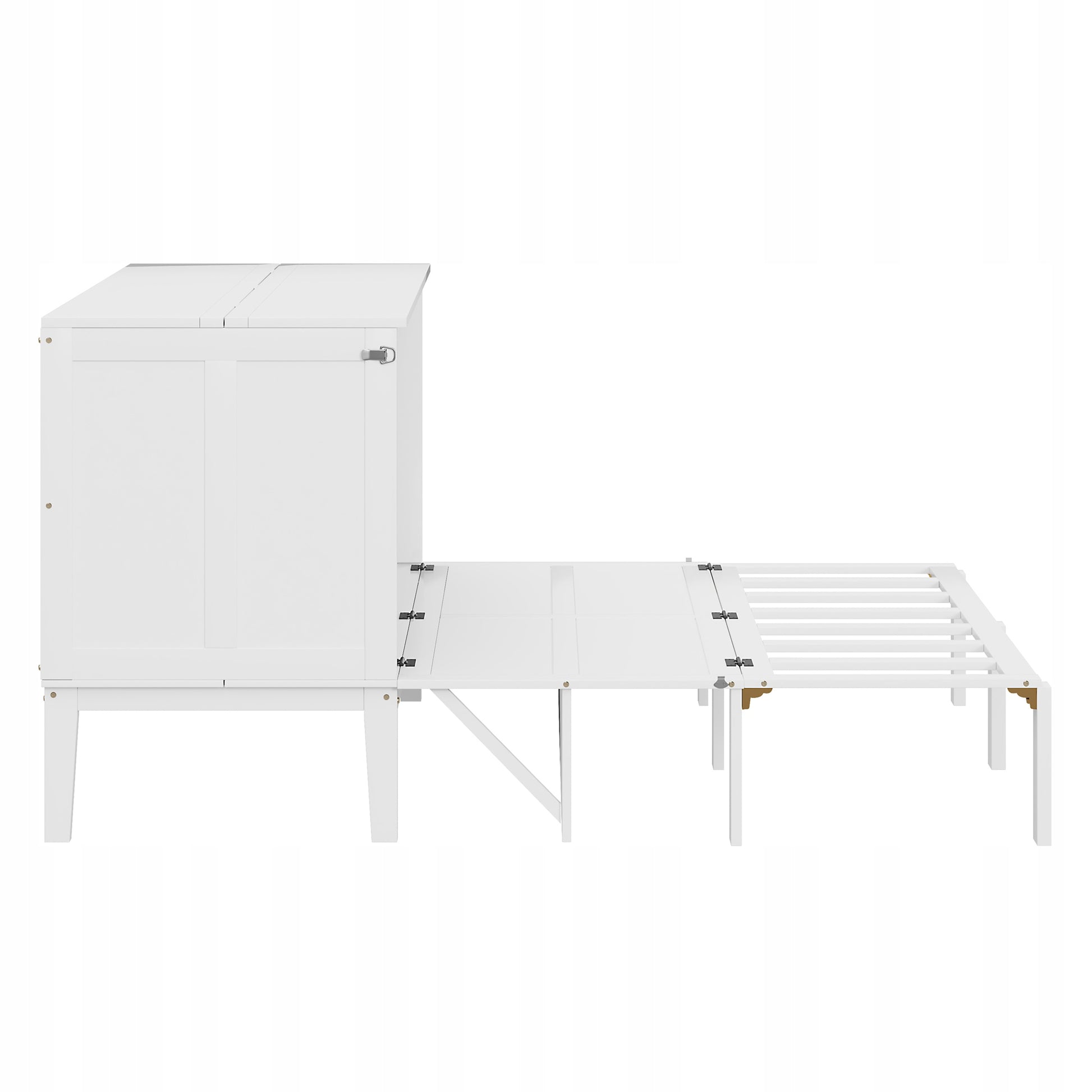 Letto armadio - Xylo - 140x200 - Bianco