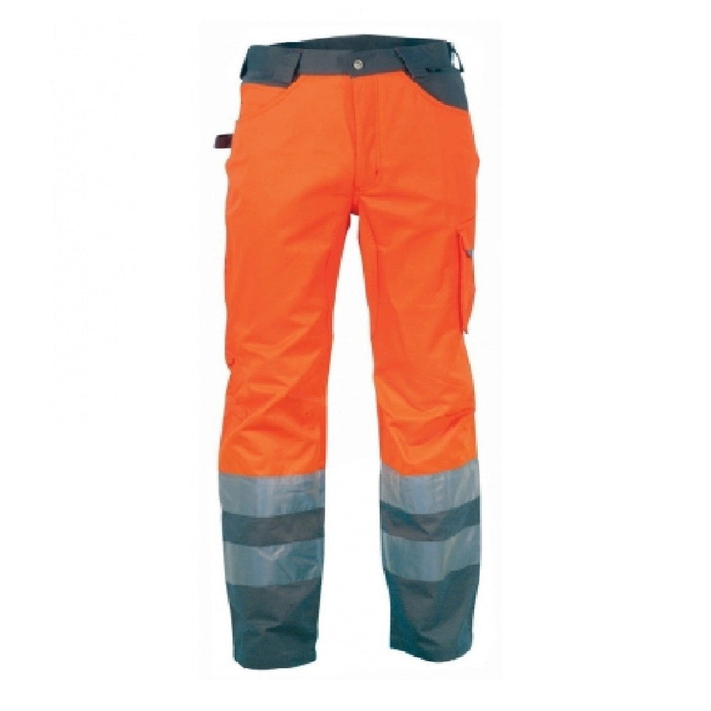 Trade Shop - Pantalone Ray Cofra Catarifrangenti Da Lavoro Antinfortunistica - Giallo   46