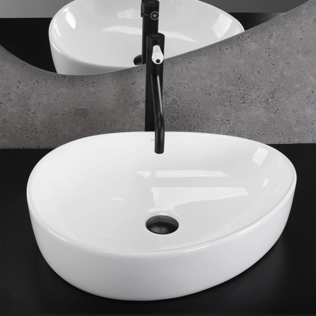 Lavabo Da Appoggio Rea Vanila