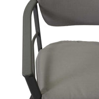 Sedia da Giardino 62x61xh79 cm in Alluminio Riverside Tortora