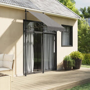 Tendada Sole Retrattile Antracite 100x150 cm Tessuto e Acciaiocod mxl 91441