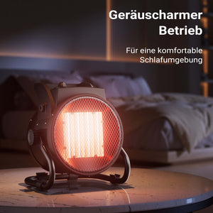 Termoventilatore ceramico Stufa elettrica in ceramica 2kW con termostato 30m² 2000W 3 livelli