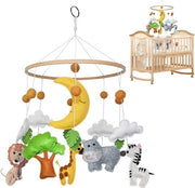 Baby mobile con musica - giocattolo in legno per la palestra per bambini con musica
