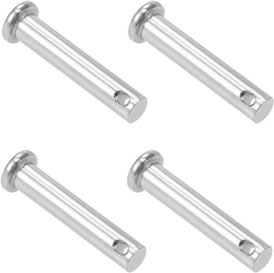 Stifni a goccia in acciaio inossidabile, 4 pezzi, punte di bloccaggio 8 mm x 40 mm con testa piatta