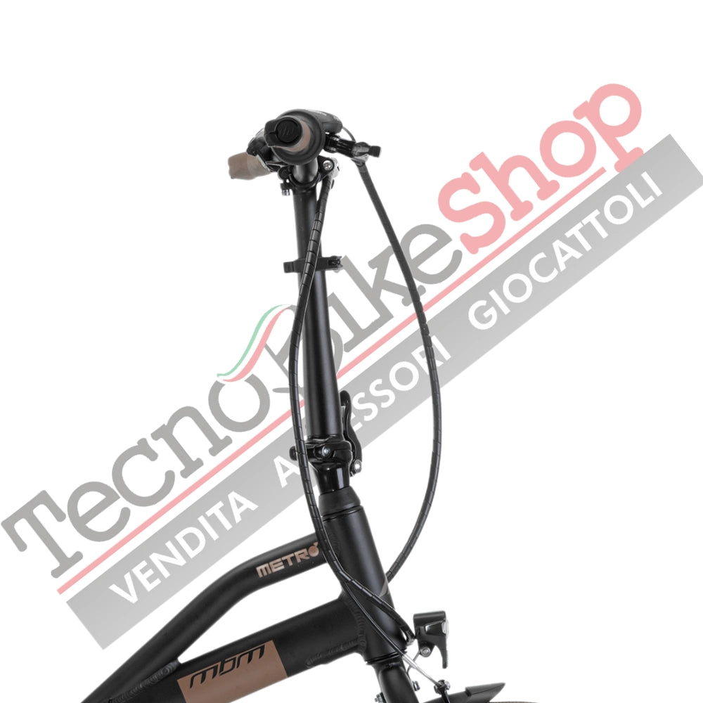 Bicicletta Elettrica A Pedalata Assistita MBM E-Metro 20"-Nero