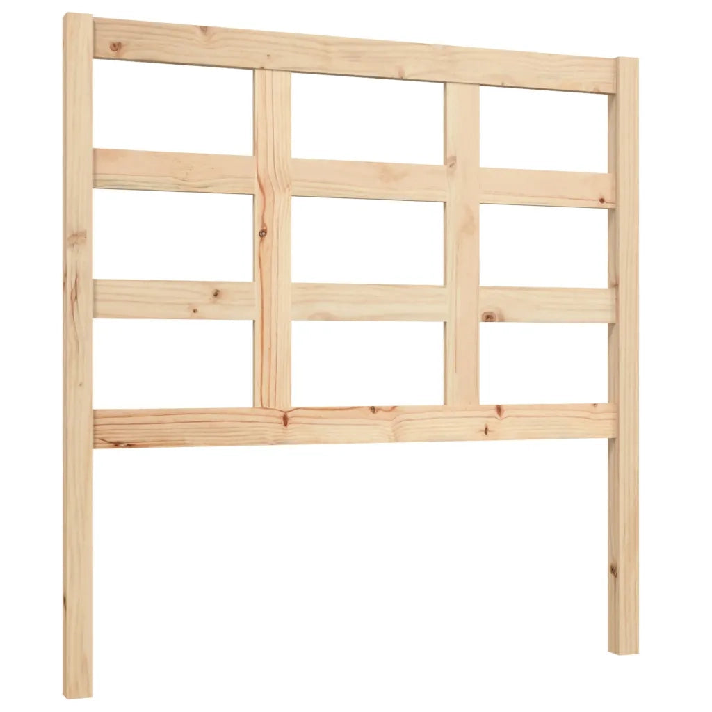 Testiera per Letto-Testata-Testiera Decorativa 95,5x4x100 cm Legno Massello di Pino 714880