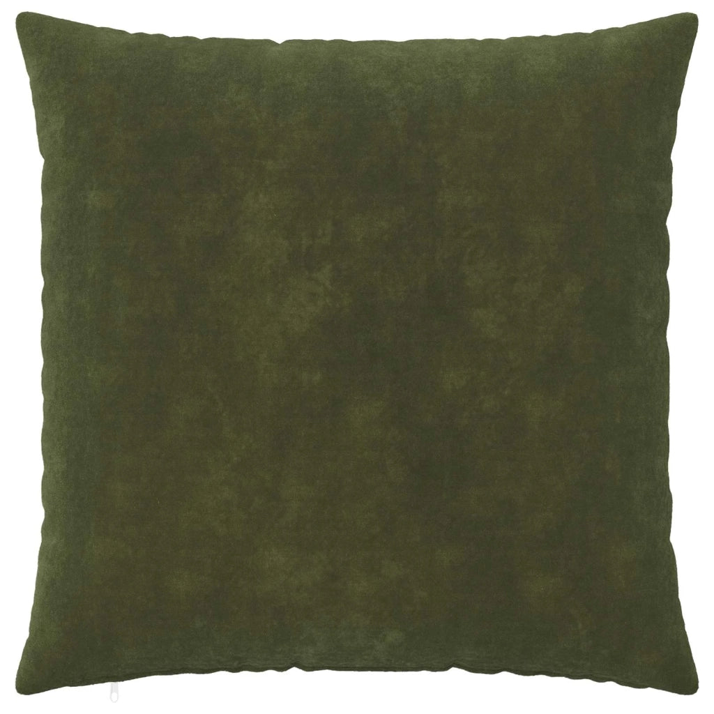 Federa 2 pcs HEERLEN Verde 55 x 55 cm Fleece in microfibra 912347