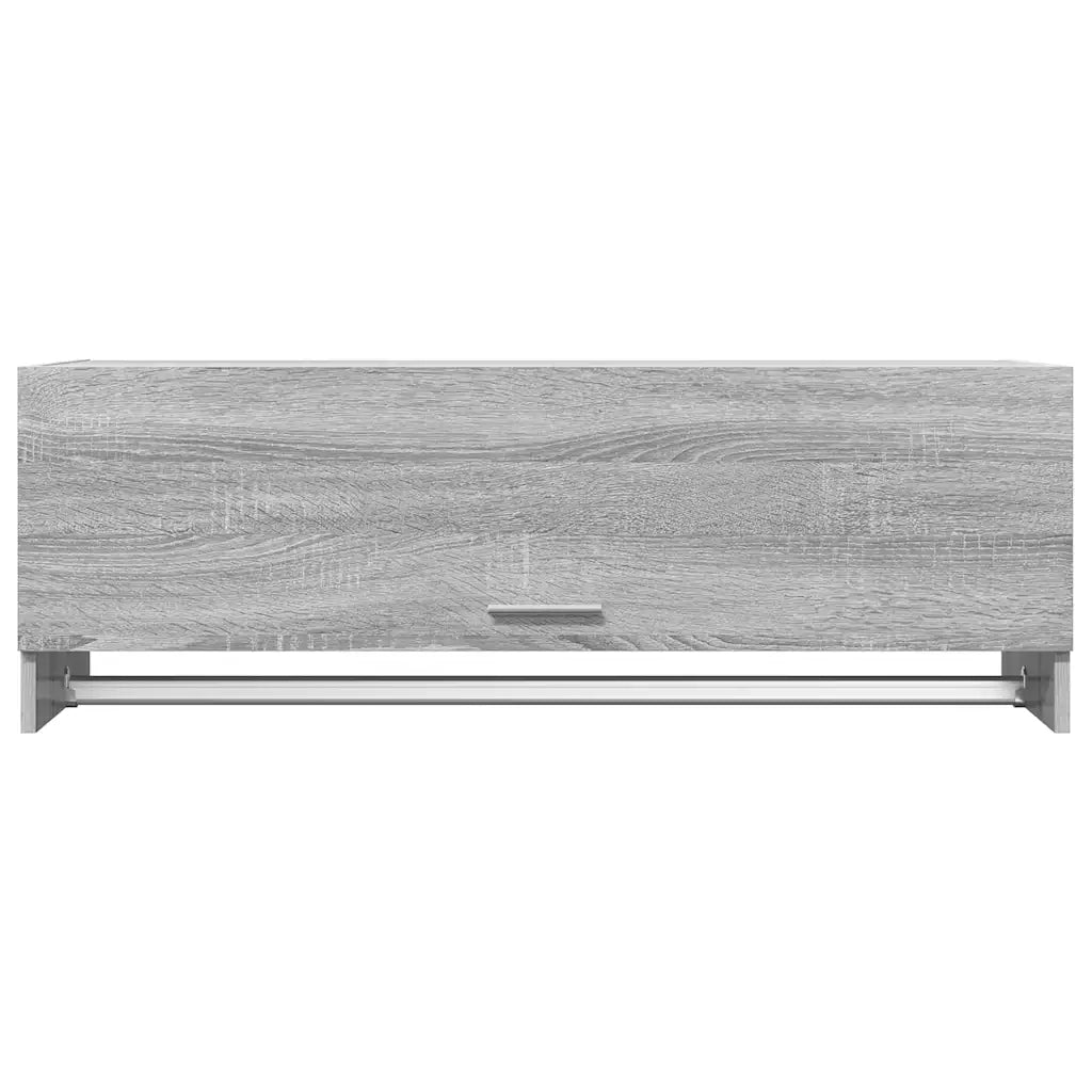 Armadio Grigio Sonoma 100x32,5x35 cm in Legno Ingegnerizzato CFW3601325