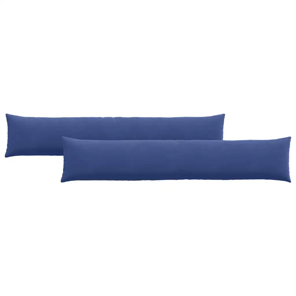Cuscini da Divano 2 pcs Blu Polizia 200 x 40 cm