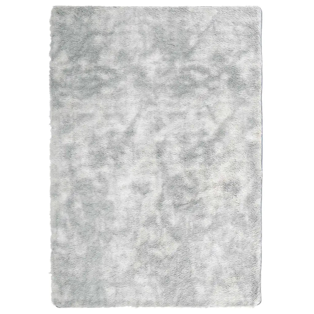 Tappeto Shaggy a Pelo Lungo NAVARRA Grigio Argento 240x340cm 4102860