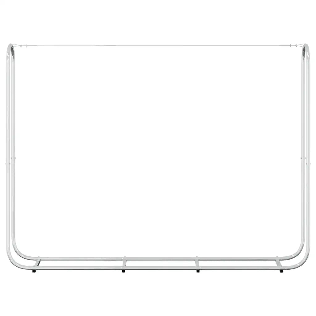 Rastrelliera per Legna 200x25x150 cm in Acciaio Zincato 4100705