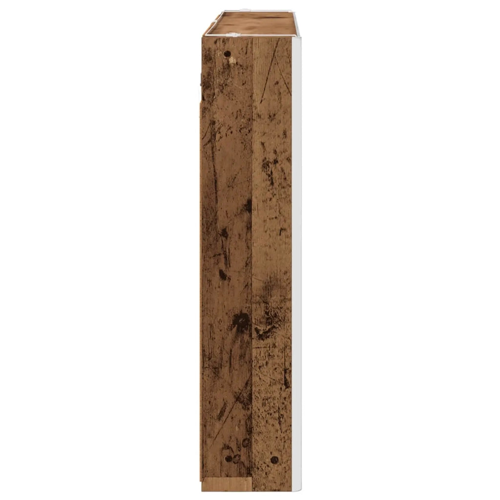 Mobiletto per specchio da bagno Legno vecchio