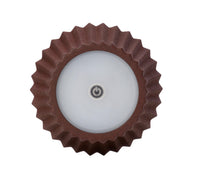 Lampada  da Tavolo Ø12,5x36 cm in Metallo Artika Marrone