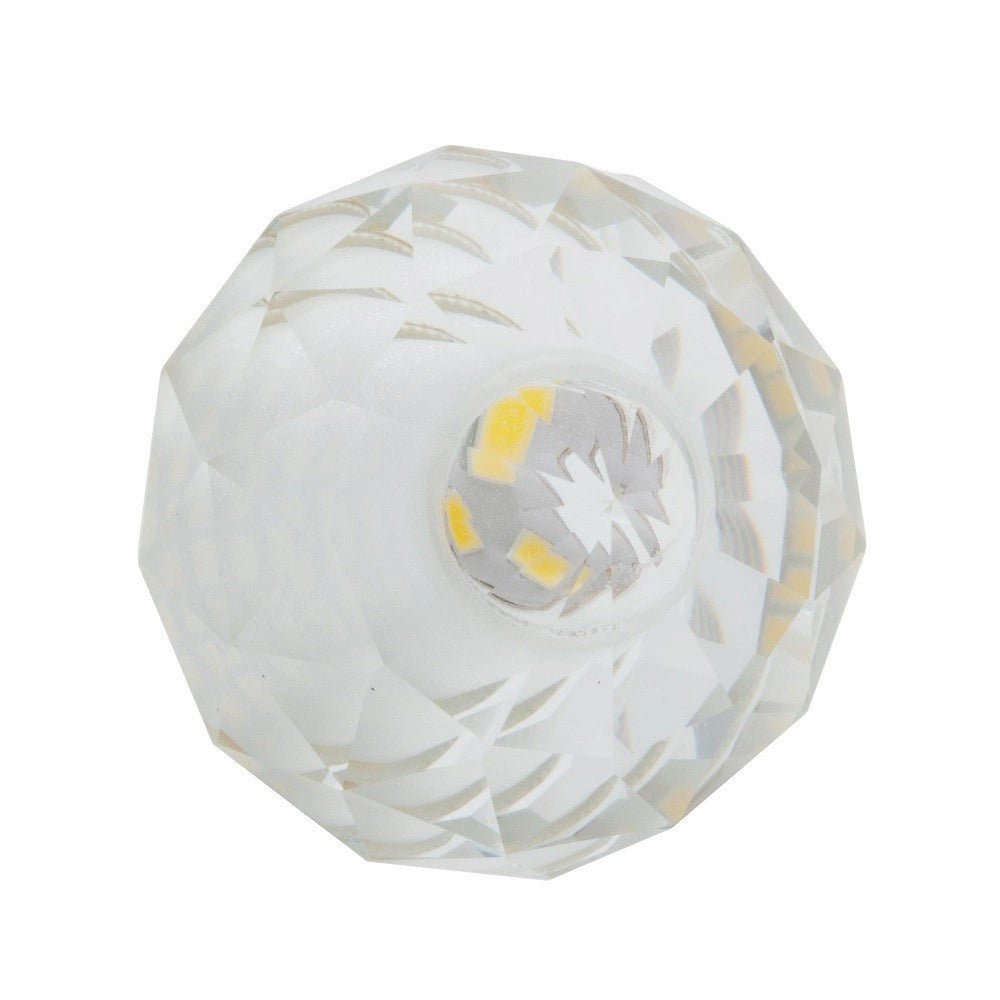 Trade Shop - Lampadina Led Globo E14 Vetro Cristallo Lampada 6watt Luce Calda Fredda Naturale - -bianco Freddo      -