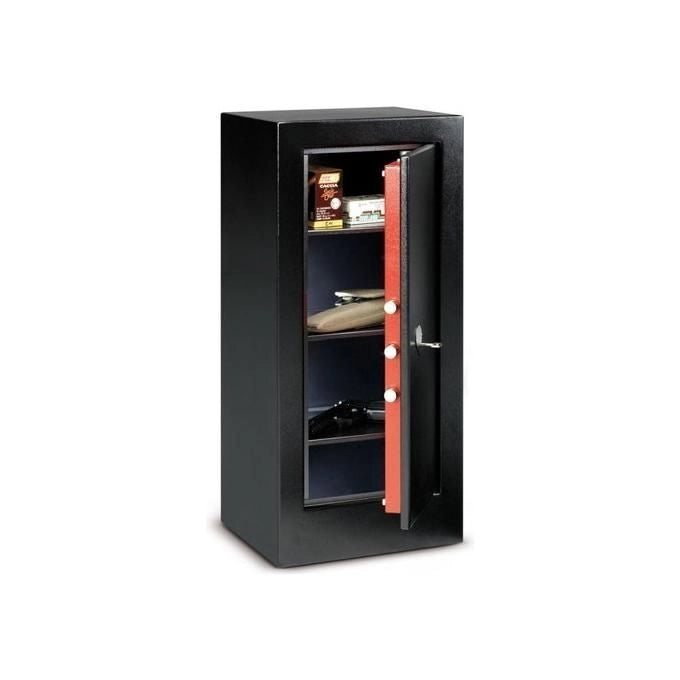 Technomax Armadio Sicurezza con Chiave Porta Pistole e Munizioni 365x320x800mm Home Safe