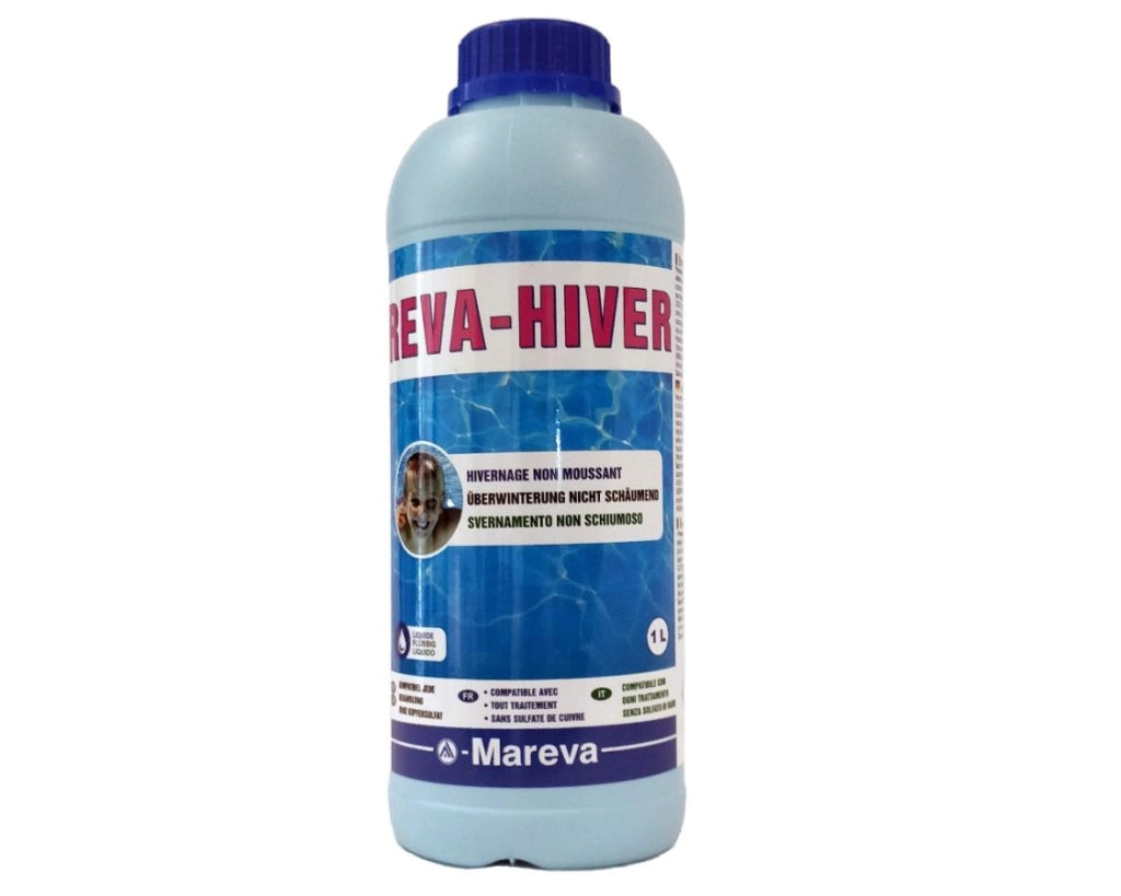 REVA-HIVER TRATTAMENTO PISCINA ANTISCHIUMA INVERNALE 1L DI MAREVA