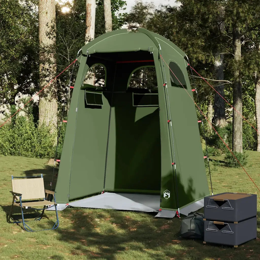 Tenda da Doccia-Tenda Doccia Portatile Verde Oliva Impermeabile 471162