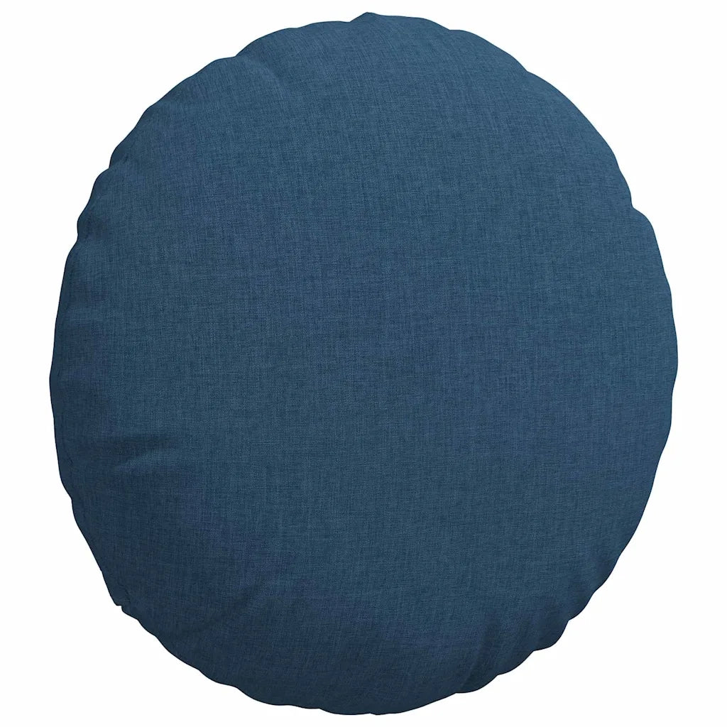 Cuscini per Seduta 2 pz | Cuscini per sedie Blu ?40 x 13 cm Tessuto