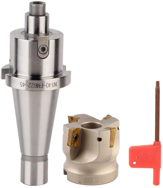Sostegno di sostegno orizzontale NT40-FMB22 - Applicatore di resina BAP400R-22-4T - Kit di applicazione APMT1604 - Resistente all'ossidazione - Alta resistenza a temperature elevate - Opzionale 4/10 pezzi - Sostegno di resina