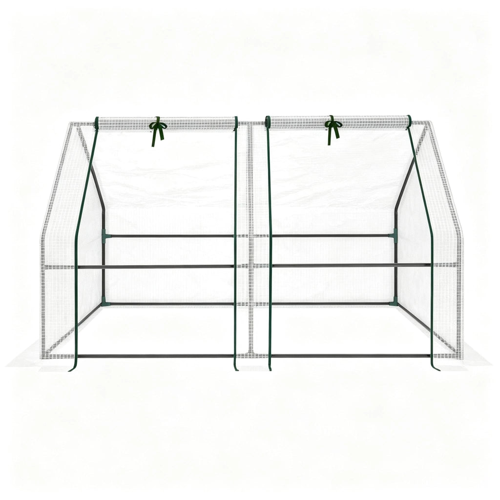 Tenda protettiva per piante dal design pratico, serra in alluminio per il giardino, mini serra compatta (solo con mini serra)