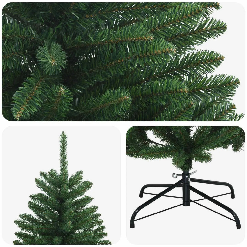 Albero di Natale Artificiale con Rami Pieghevoli 180 cm PVC 42054523