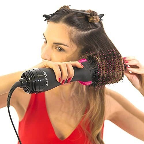 Revlon RVDR5222E asciuga capelli Nero, Rosa