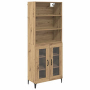 Credenza | Madia | Buffet da pranzo | Armadio da pranzo Rovere artigianale 69,5 x 34 x 180 cm