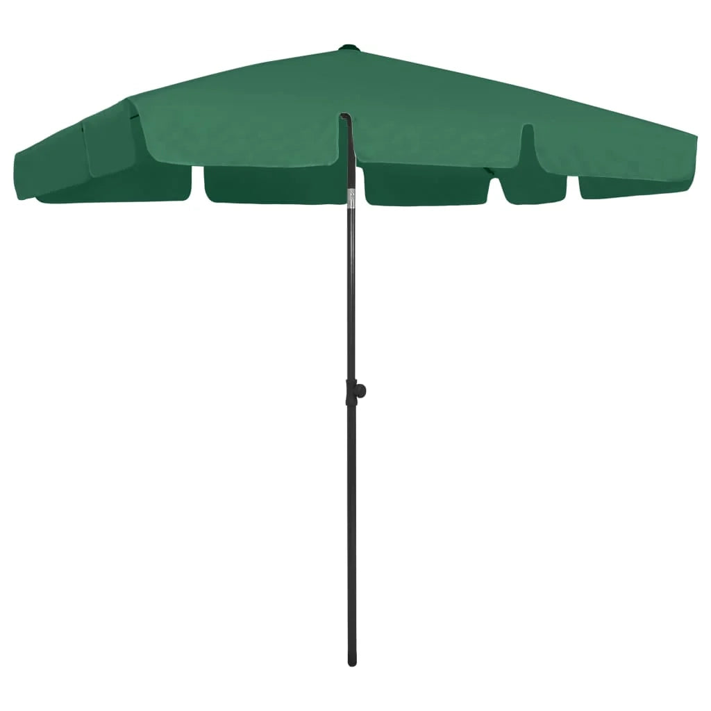 Ombrellone verde 200 x 125 cm 02_0008410