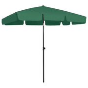 Ombrellone verde 200 x 125 cm 02_0008410