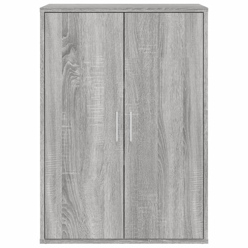 Buffet credenza cassettiera armadio mobile contenitore organizer cucina soggiorno Sonoma 60 x 31 x 84 cm legno ingegnerizzato grigio 02_0036391