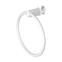 Portasciugamani ad Anello Serie Smart Bianco per Portasalviette e Termoarredo