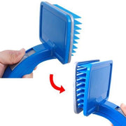 Trade Shop - Spazzola Cardatore Autopulente Per Peli Morti Cani E Gatti Animali Bristles -
