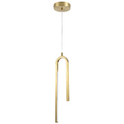 Lampada Da Soffitto Led App1803-cp Brush Gold