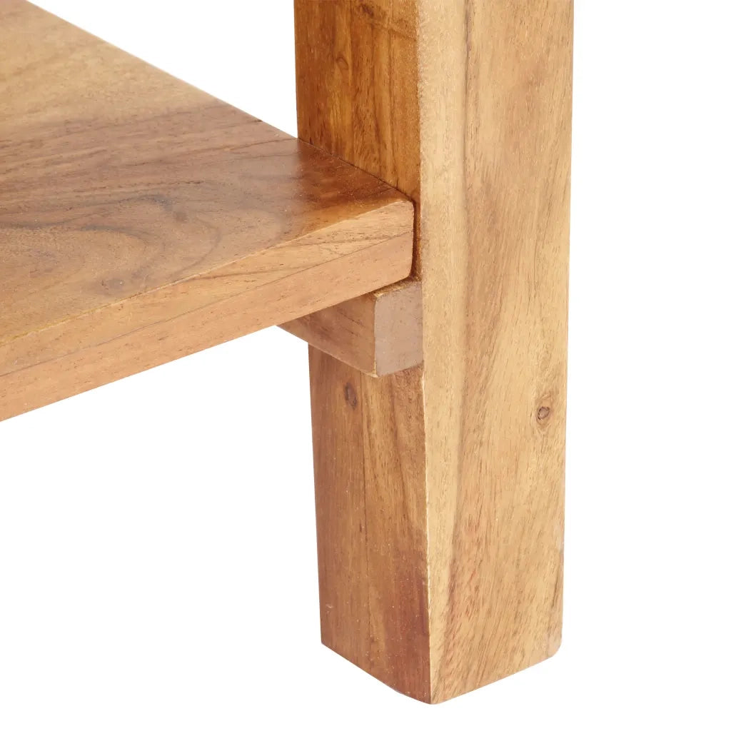 Tavolo Consolle | Tavolo d'Ingresso 100x40x76 cm in Legno Massello d'Acacia