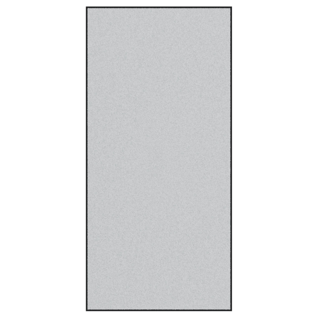 Zerbino Rectangolare Grigio 120x250 cm