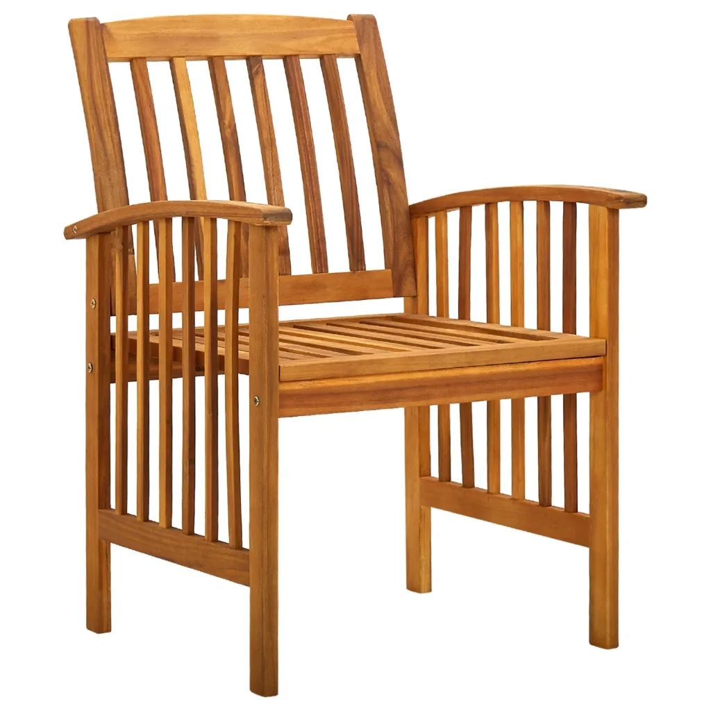 Set da Pranzo da Giardino 9 pz con Cuscini Massello di Acacia cod mxl 37868